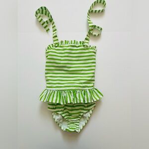 Green striped 2pc